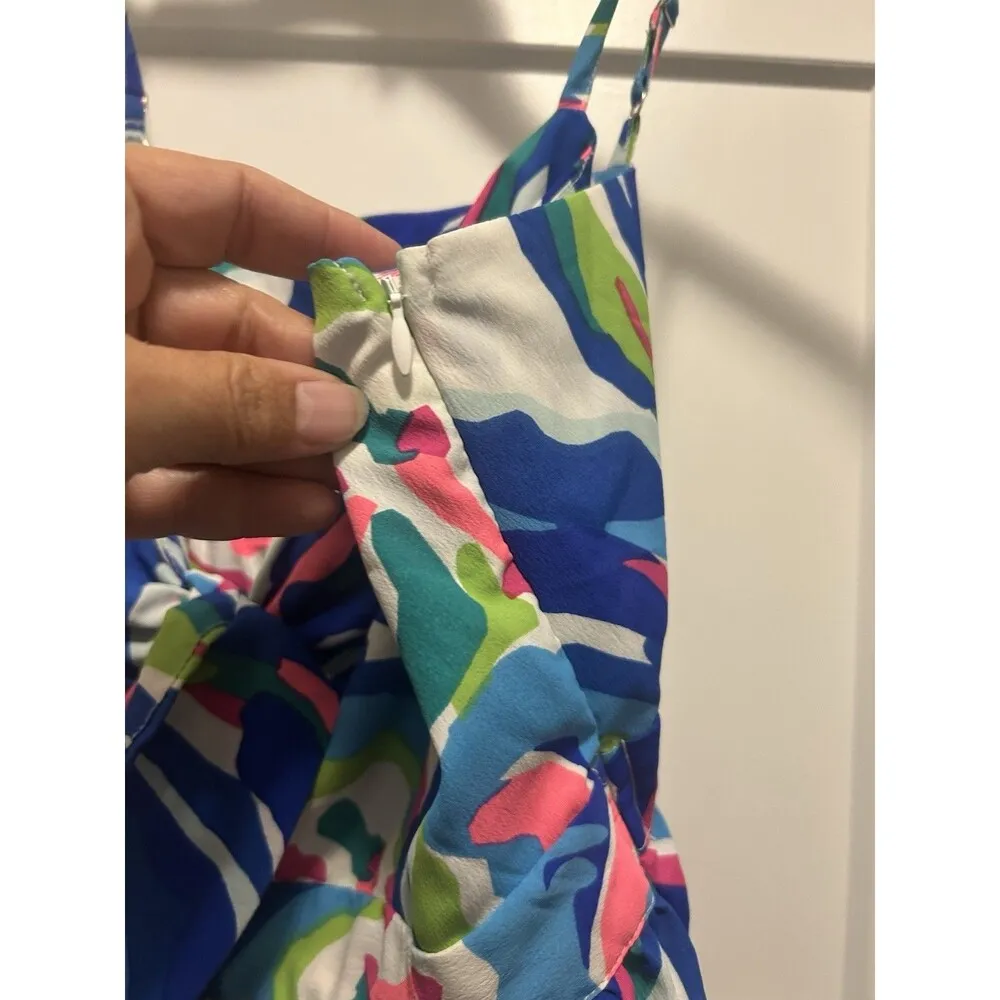 New Southern Flock Women’s Medium Colorful Abstract V - Image 4