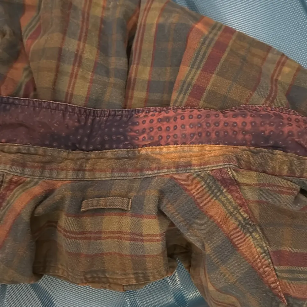 BT Luxury Vintage Flannel Button Down Green - Image 6