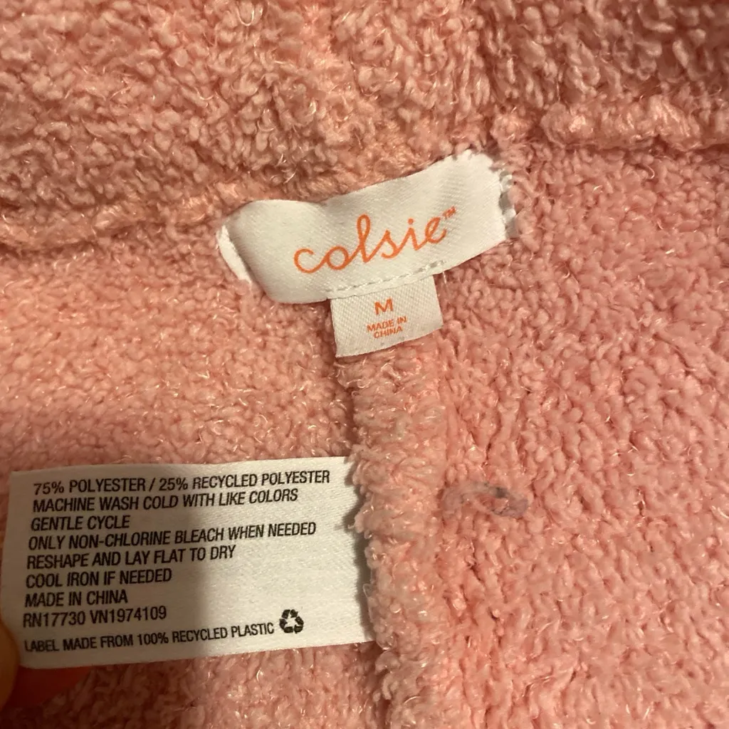 Colsie Comfy Shorts Pink Size M - Image 3