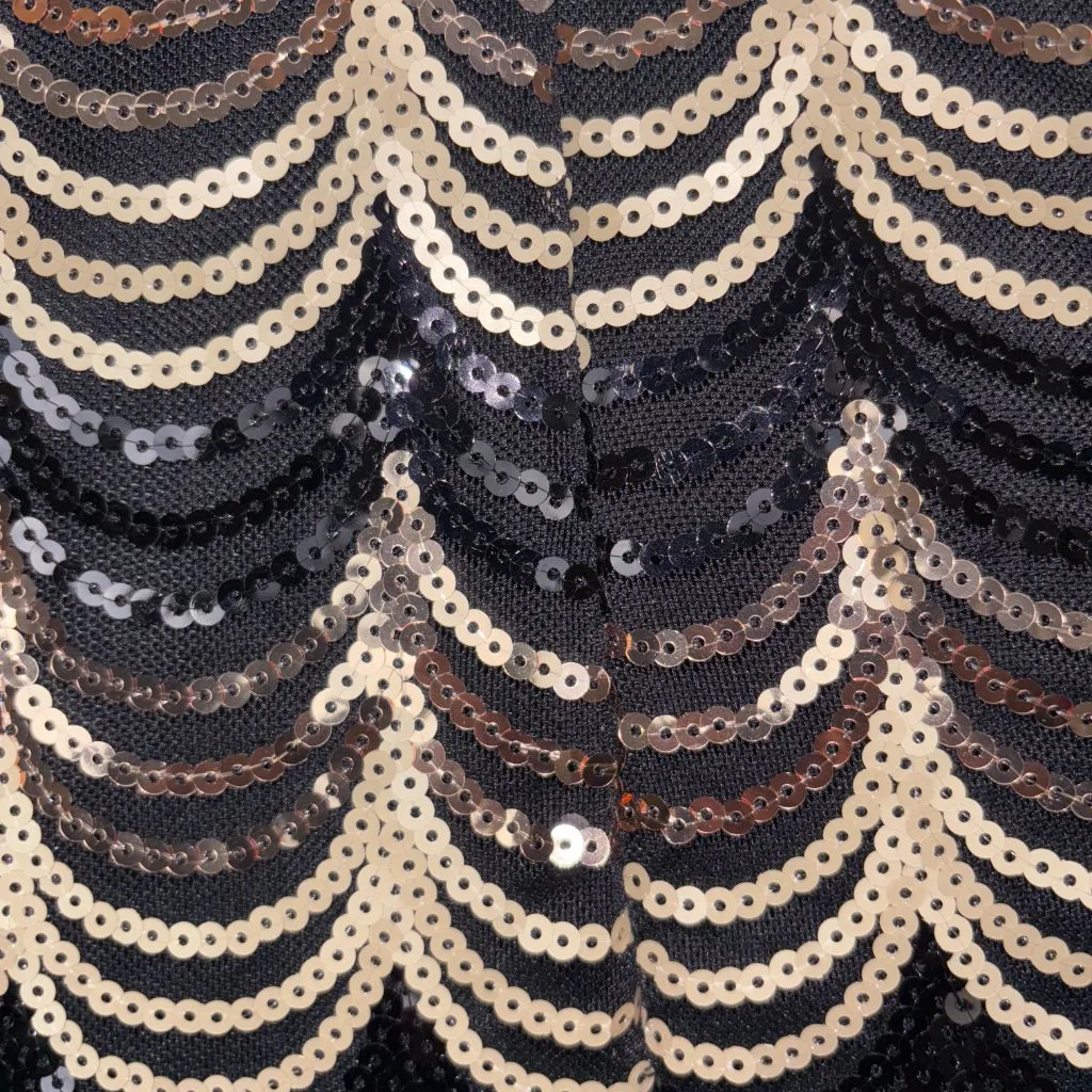 NEW with Tag Crystal Doll Fashion Sequin Body Corn Dress Size S - Image 7