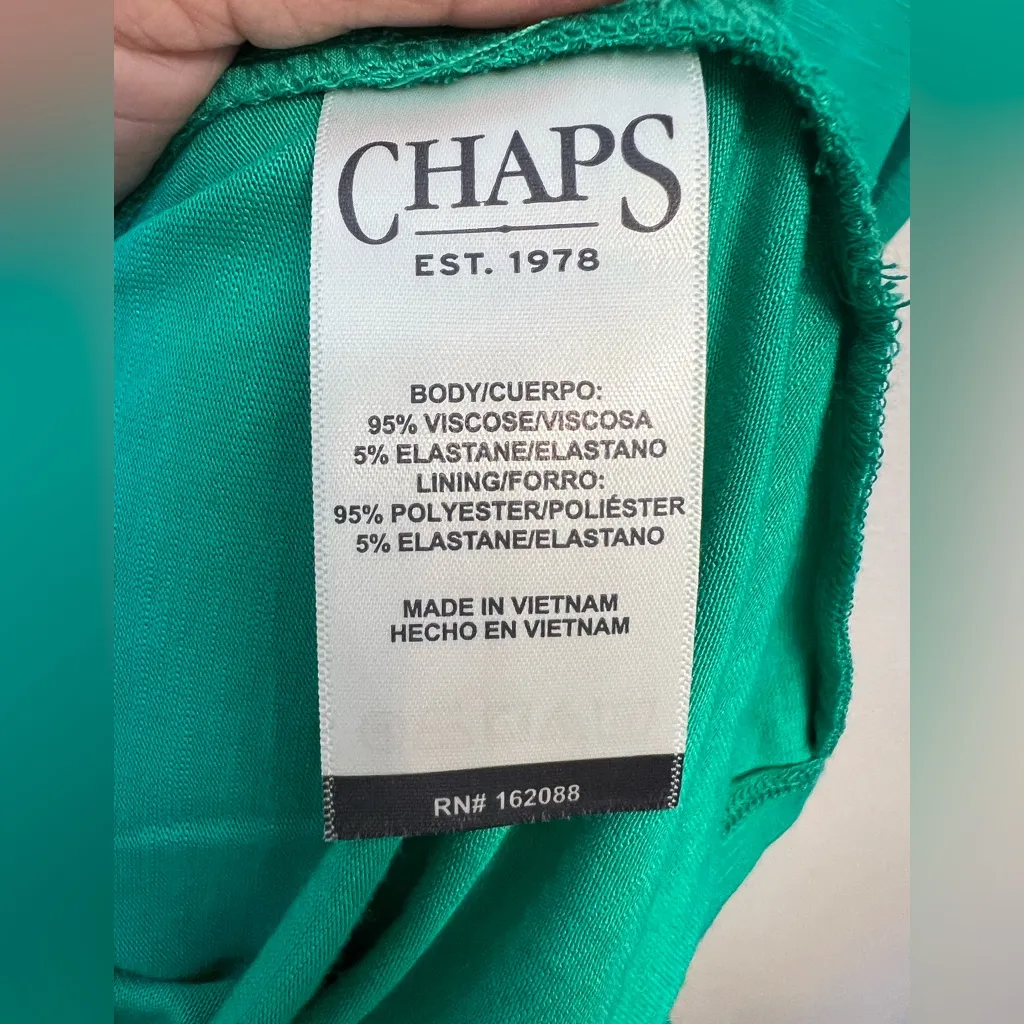 Chaps Crewneck Knit Dress XL - Image 6