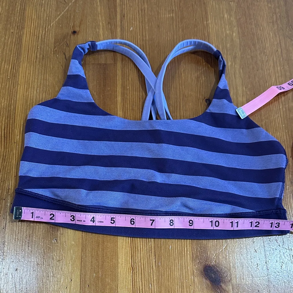 Lululemon Striped purple  Women's Sport  Top - Image 7