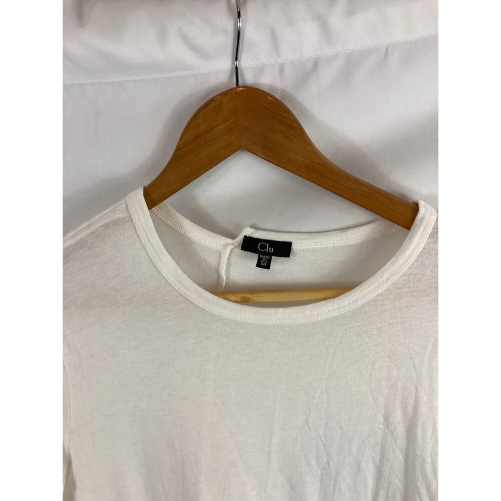 clu usa ruffle bottom long sleeve top Medium - Image 2