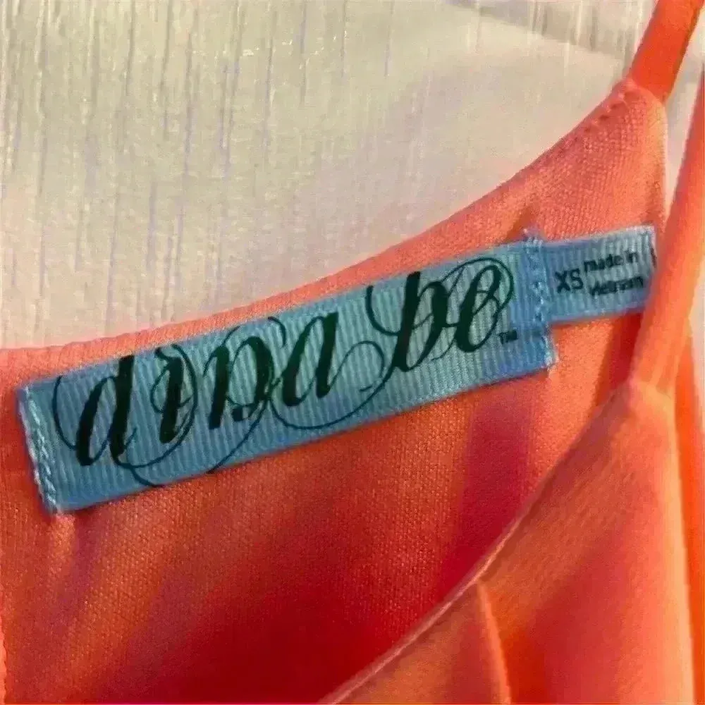 Aina be Women's XS Pink Sleeveless Pleated Summer Dress Casual Short - Image 6