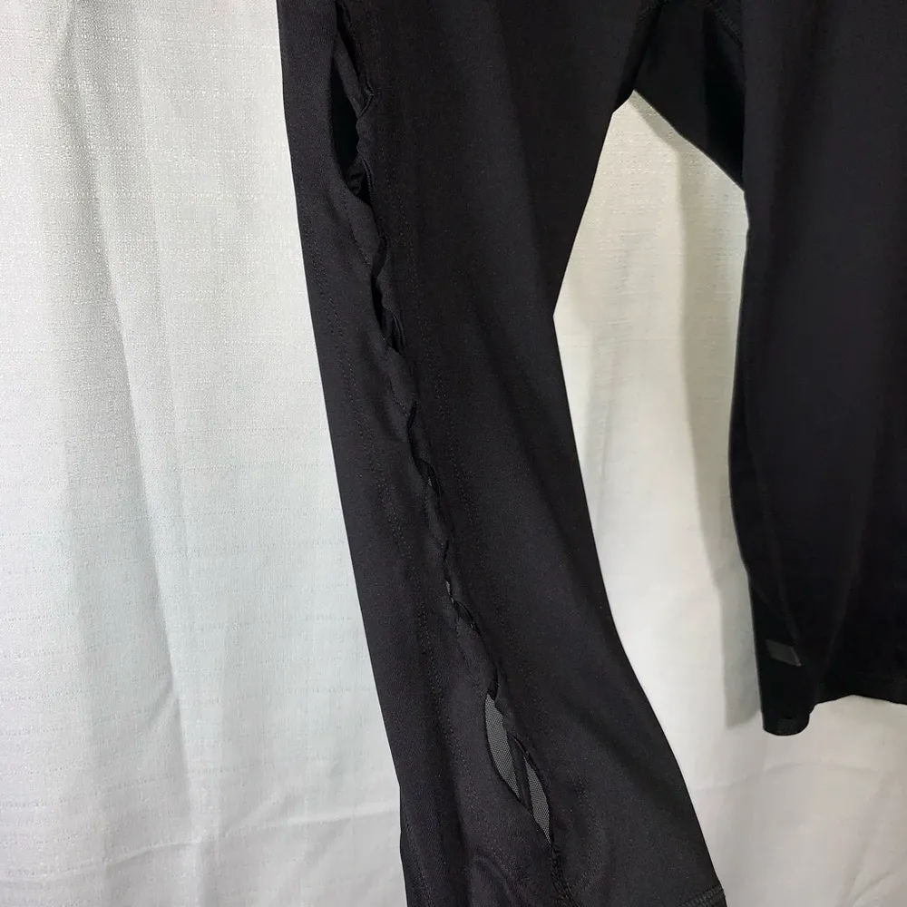 High Rise Fitness Pants Black 2XL NEW - Image 3