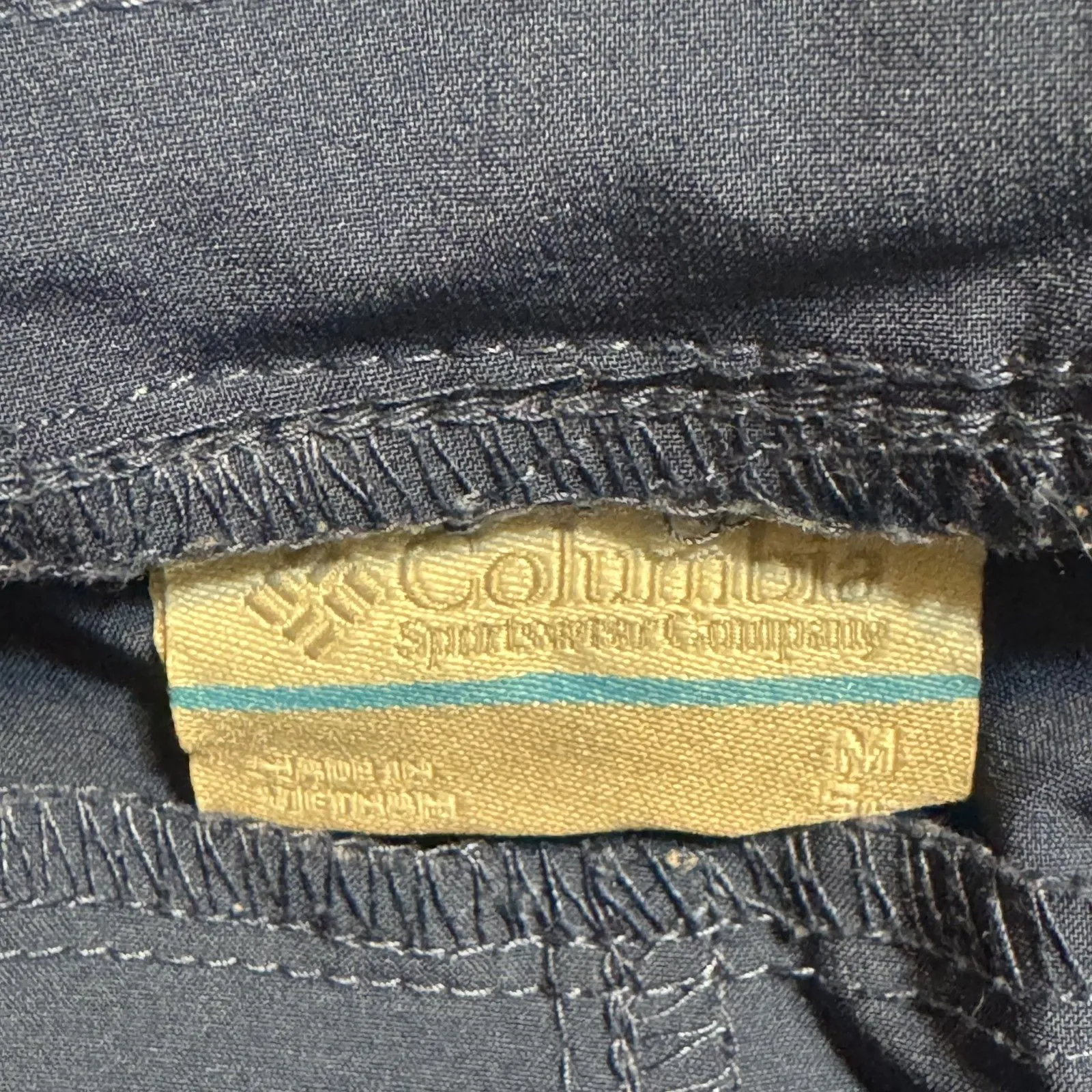 Columbia PFG Shorts Womens Medium Blue Omni-Shade Stretch UPF Quick Dry Pockets - Image 9