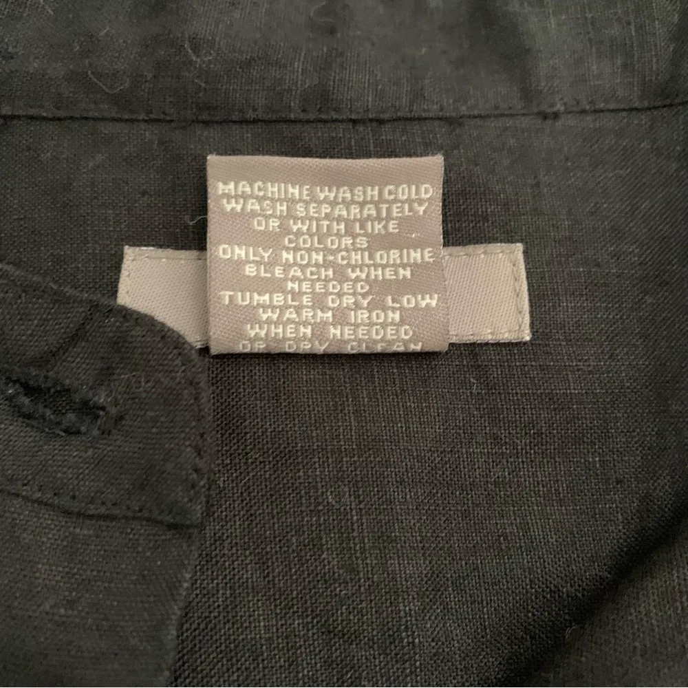 KENAR LINEN BLOUSE Sz:L - Image 9