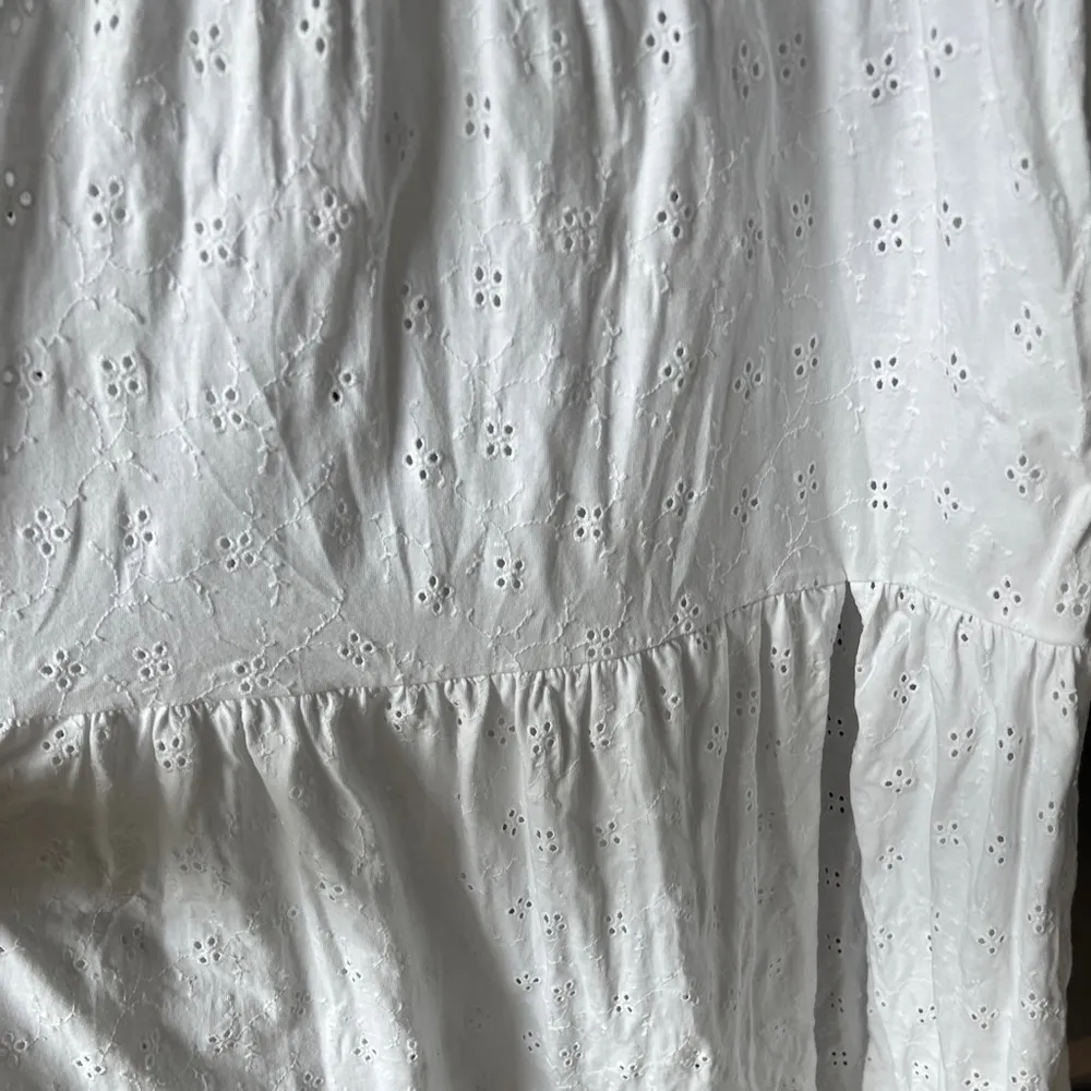 ASOS DESIGN maxi dress embroidered smocked eyelet slit bridal tank sleeveless - Image 3