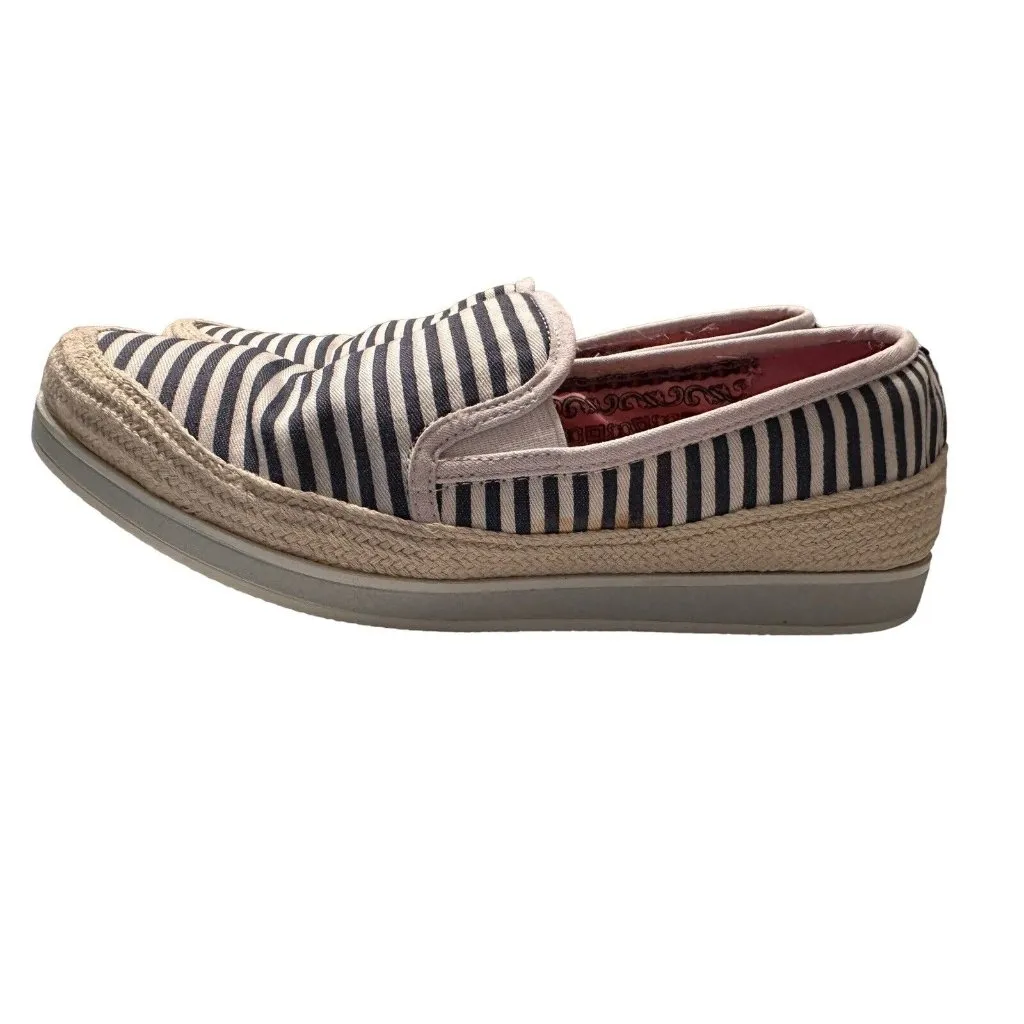 Chinese Laundry Blue And White Stripe Espadrilles‎ Womens Size 8  EU 38.6 #S73-5 - Image 8