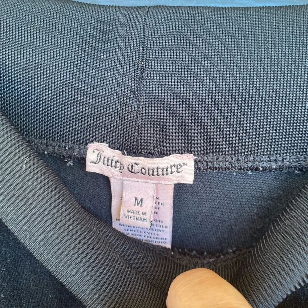 Juicy Couture Black Plush Athletic Pants - Image 5