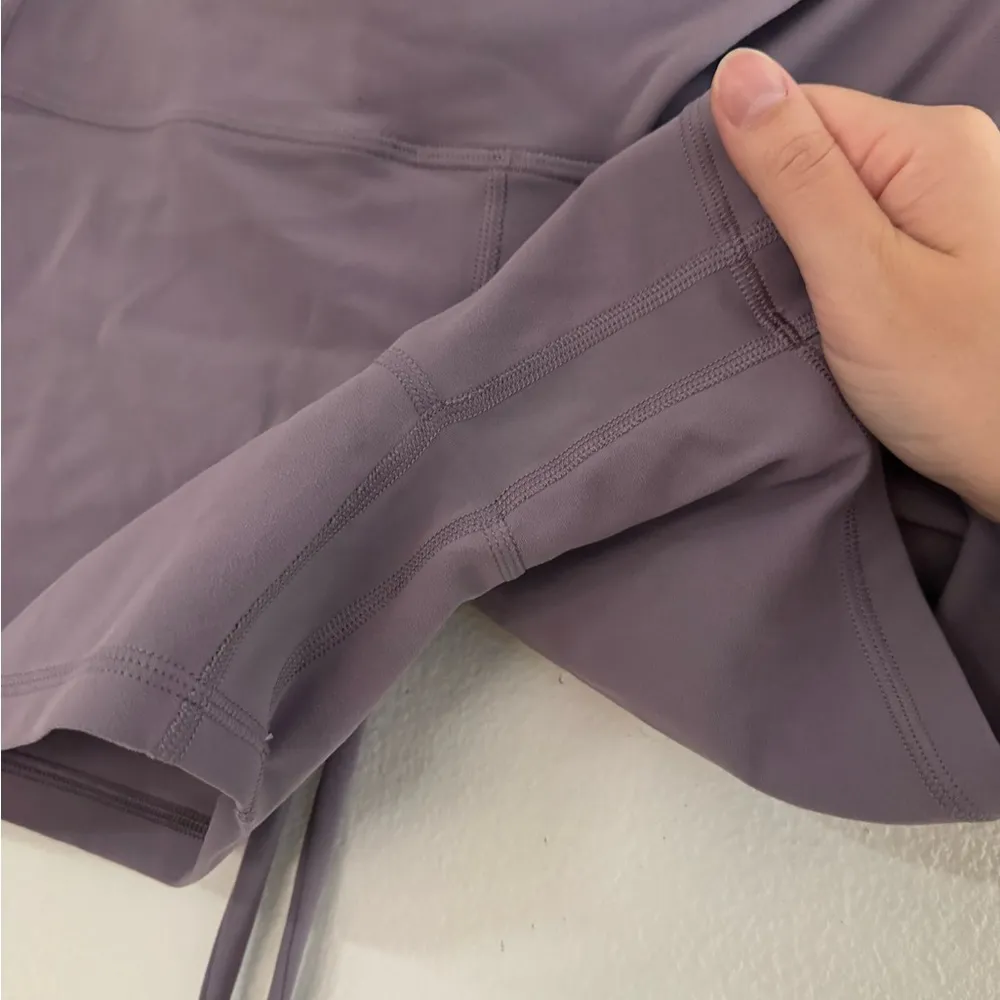 Lululemon Align Wrap Waist Short 4” 8 Purple Ash - Image 2
