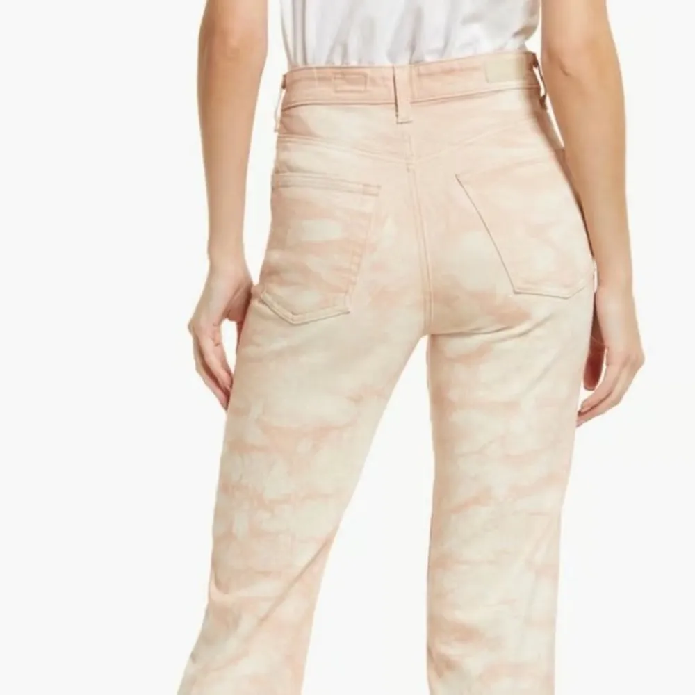 Adriano Goldschmied Womens Alexxis Crop High-Rise Vintage Straight Jeans Size 28 - Image 5