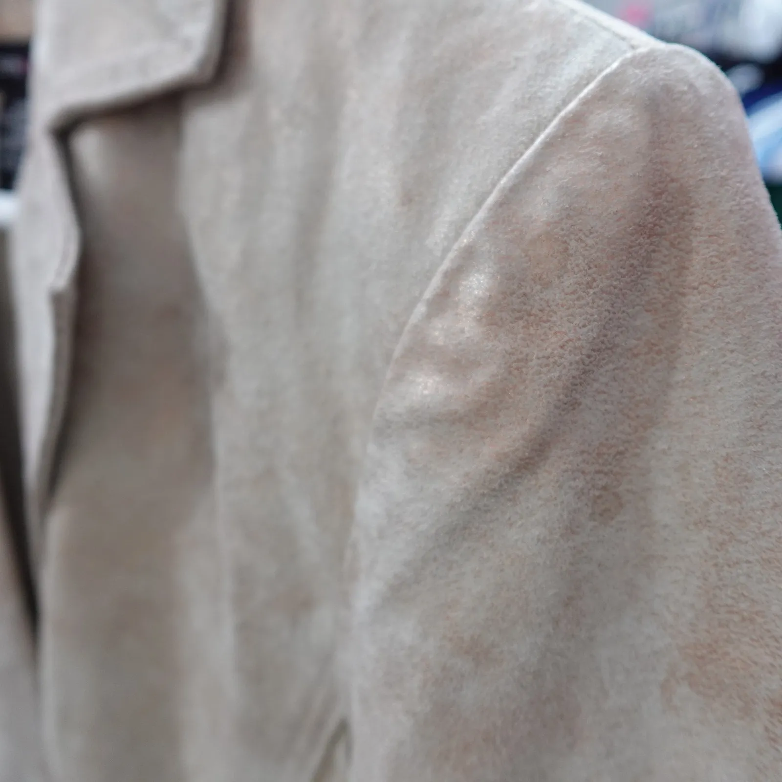 Vintage Y2K New York & Company Copper Gold Shimmer 100% Leather Blazer Size 2 - Image 11