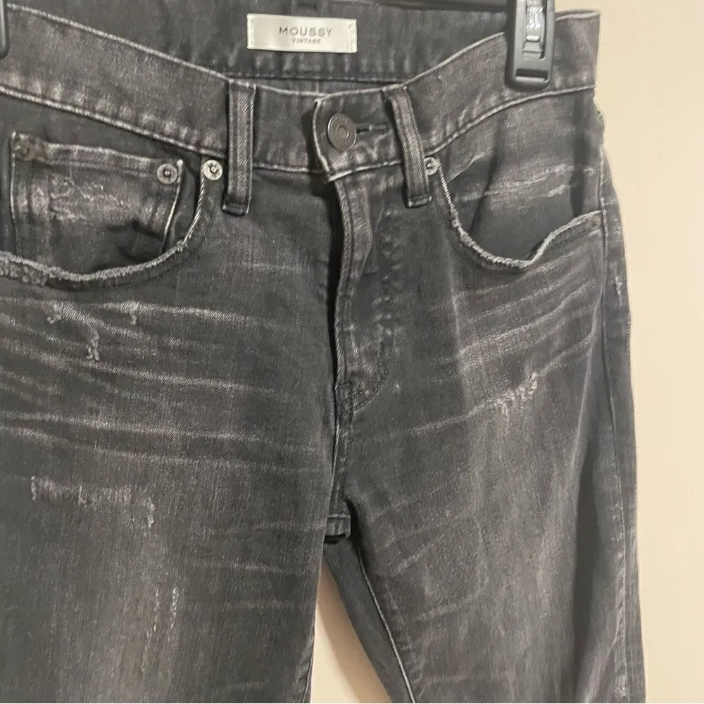 MOUSSY VINTAGE Velma Distressed Skinny Jeans
In FADED BLACK SIZE 24 - Image 7
