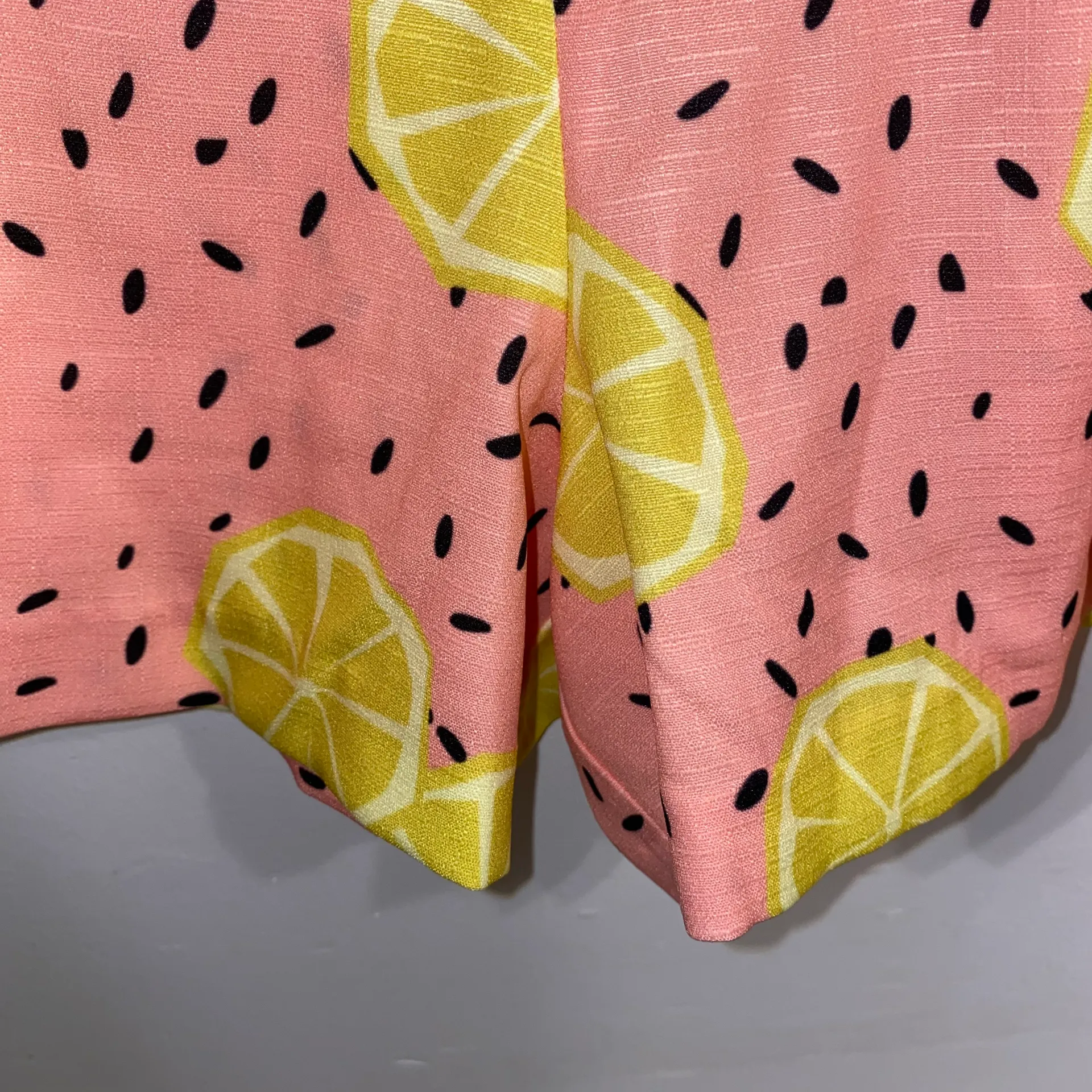 NWT $148  Hutch Pink Lemon Short Overalls S - Image 8