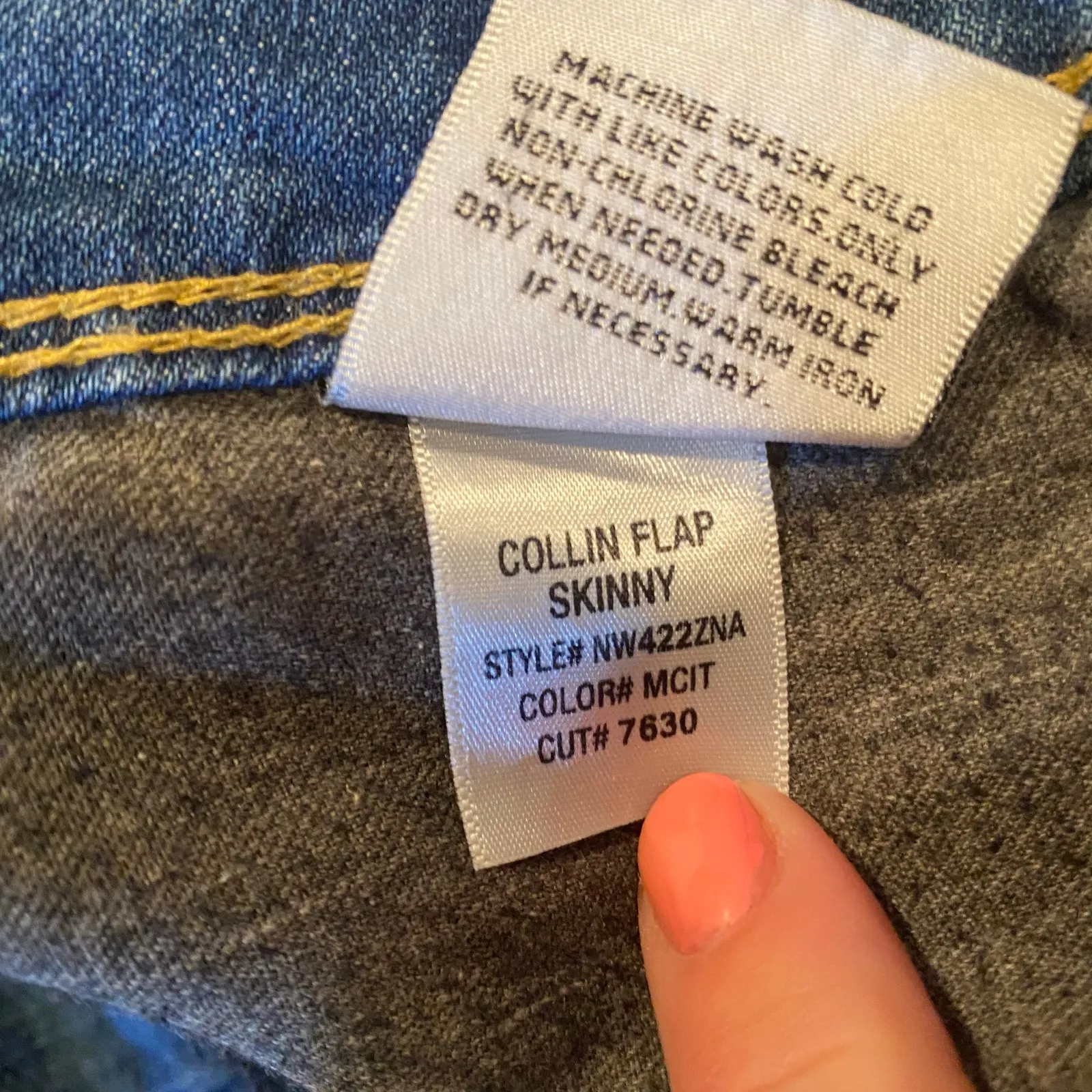 Hudson Collin Flap Skinny Jean Cut Off Shorts Size 27 - Image 5