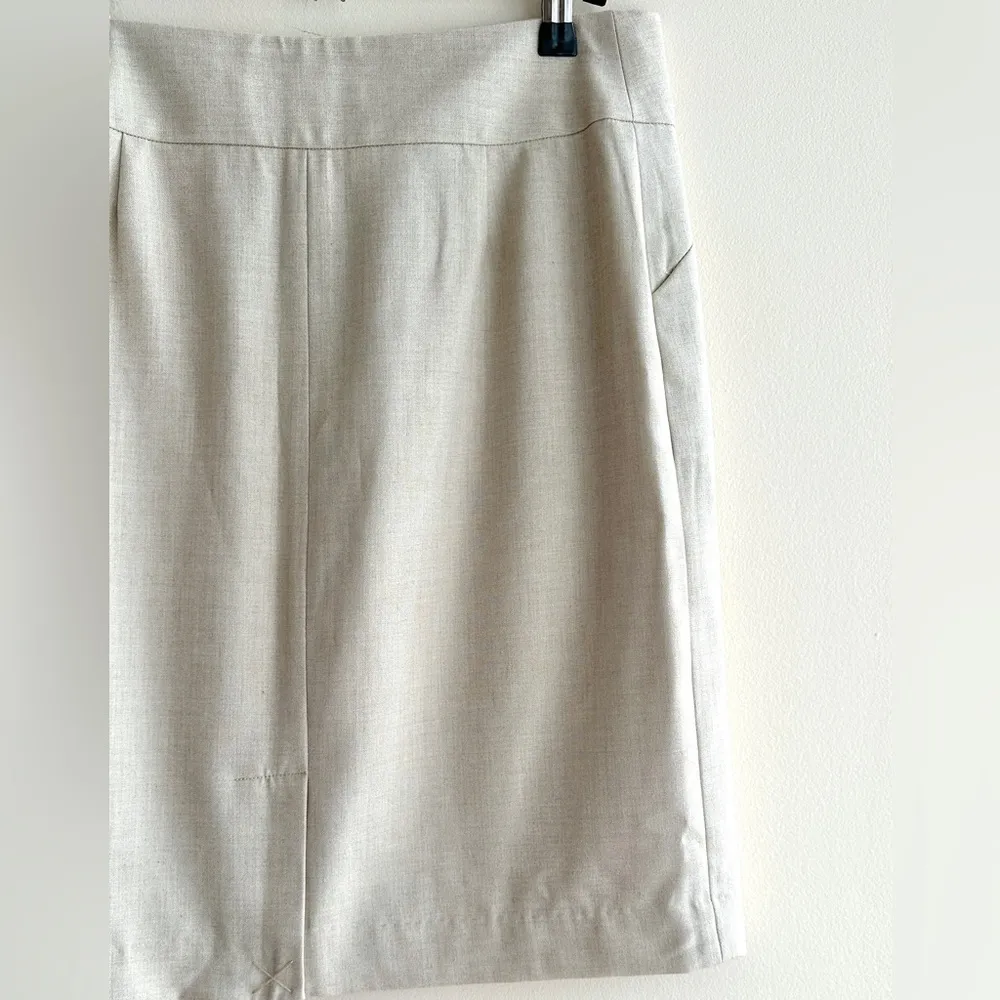 Amanda & Chelsea Pencil Skirt, Contemporary Fit Stretch Skirt, Stone, Size 4 NWT - Image 16