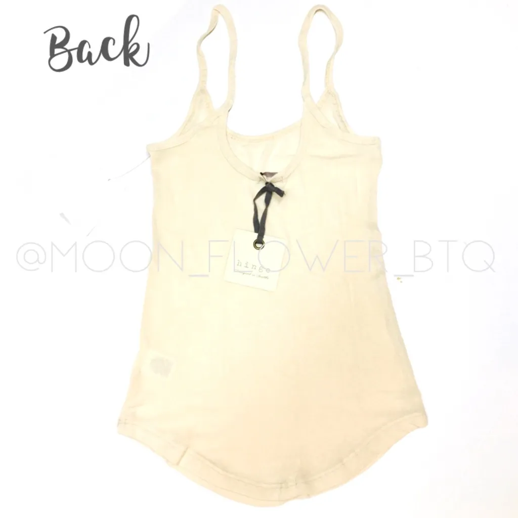 Hinge  Beige Whisper Cami Tank Top - Image 5