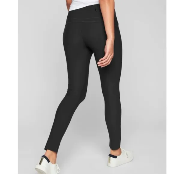 Athleta Black and Blue Stellar‎ Tights Size SP - Image 2