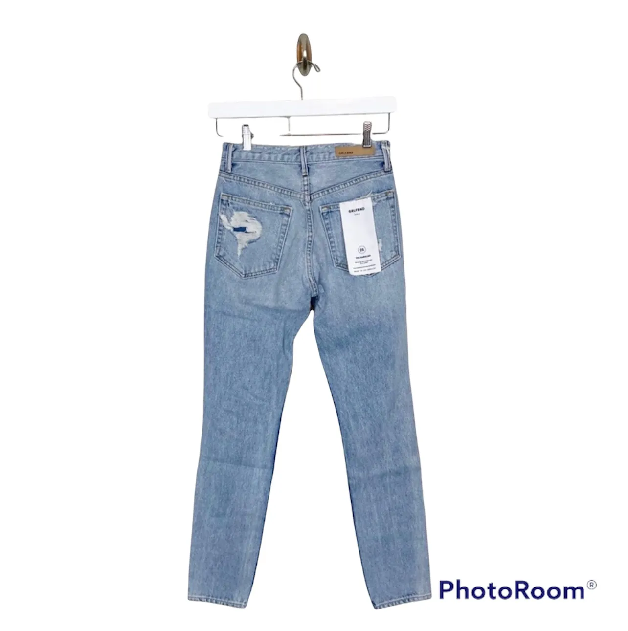 NWT GRLFRND x  Karolina High-Rise E Street Distressed Skinny Jean - Image 5