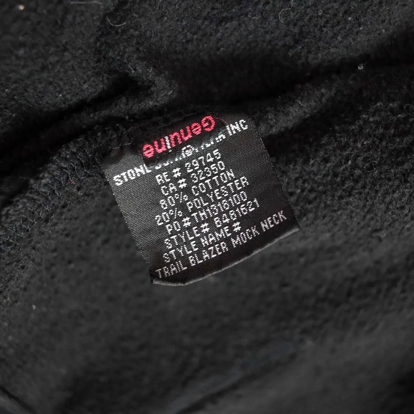 Vintage Volcom Full Zip Jacket "Slightly Removed" Black Graphic Womens S Y2K‎ - Image 12