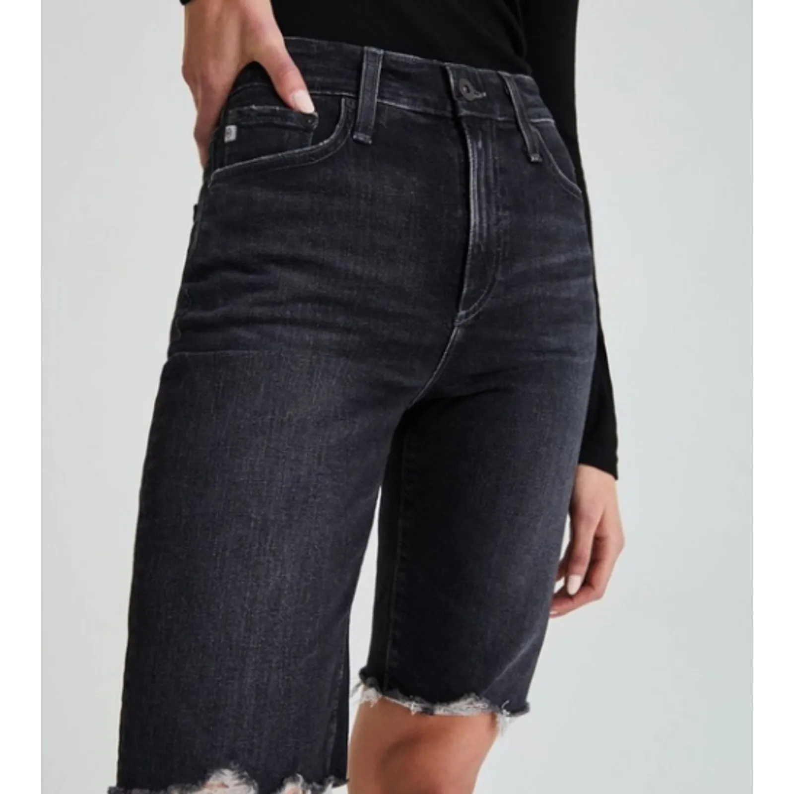 AG Adriano Goldschmidt Chrissy Vintage‎ Bermuda Shorts Size 25 New with Tags - Image 3