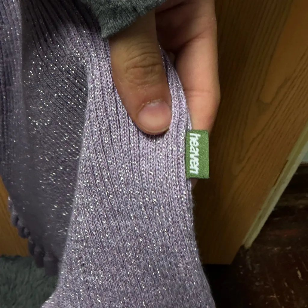 Heaven by Marc Jacobs Jacobs Lilac Lavender Purple Pointelle Mini Dress small - Image 8