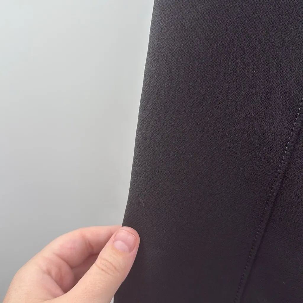 Express Black Slim‎ Fit Pants Women’s Small Pull-On Stretch Workwear - Image 5