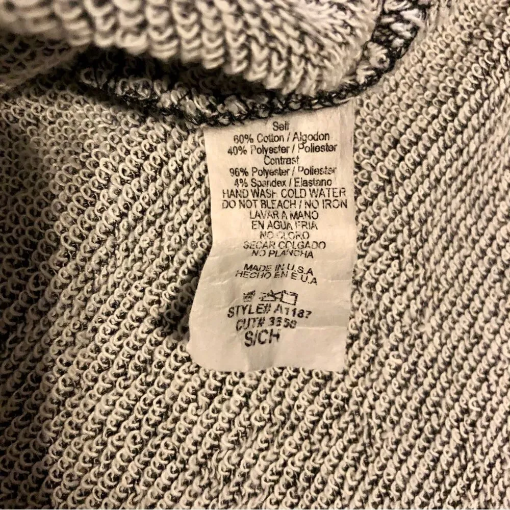 Red Buffalo Sleeve Cowl Neck Tunic From 12PM by Mon Ami, size Small Gray - Image 11