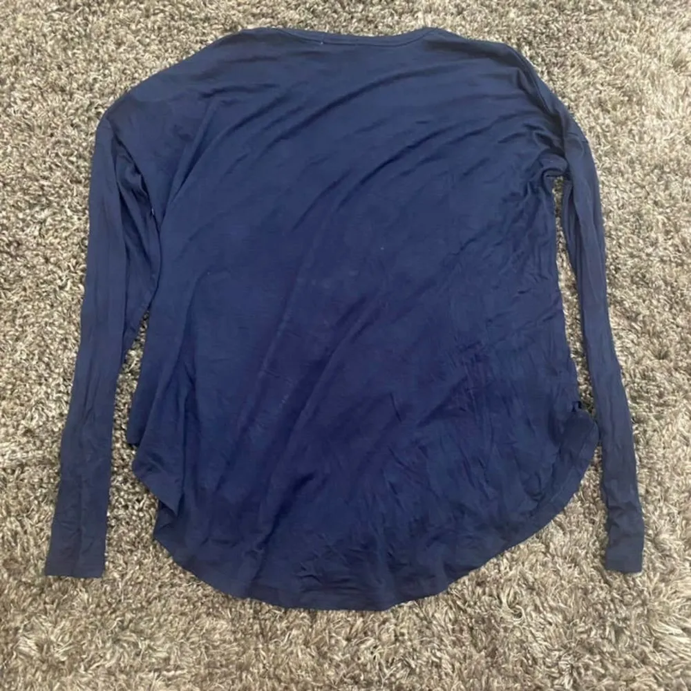 Sweet Romeo Casua Crew Neck T-shirt Navy, Size XS​​​​​​​​​​​ - Image 3