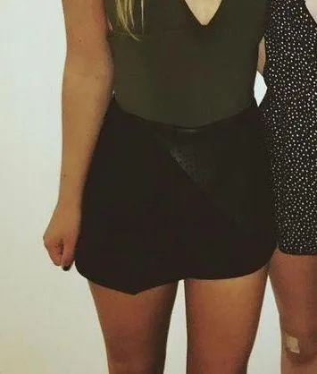 Black Mini Skirt - Image 3