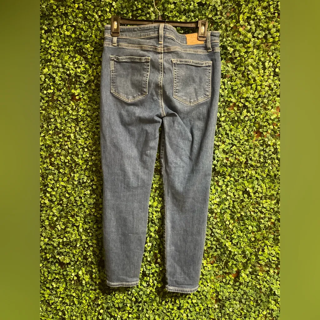 Paige - Verdugo Crop Stretch Jeans - Blue - NWT - Size 28 | Dark Wash - Image 6