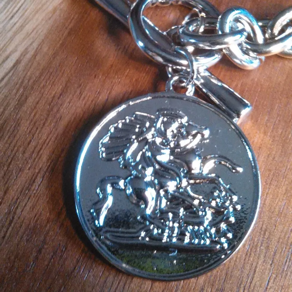 Rider on Horse Coin Necklace - Image 9