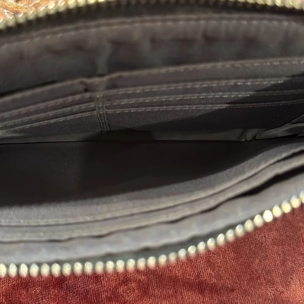 Coach Black and Gold Wristlet - Image 4