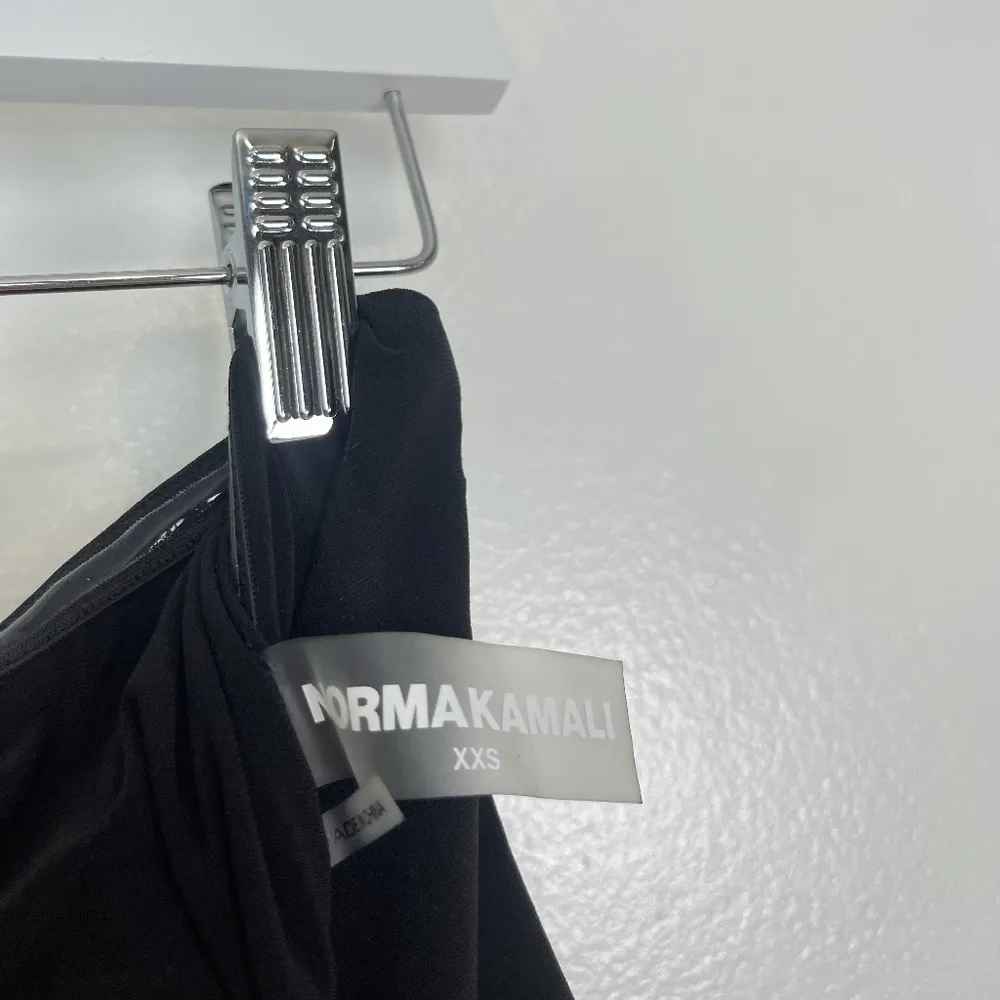 NORMA KAMALI Strapless Babydoll One-Piece Swimsuit in Black Size XX-Small - Image 4