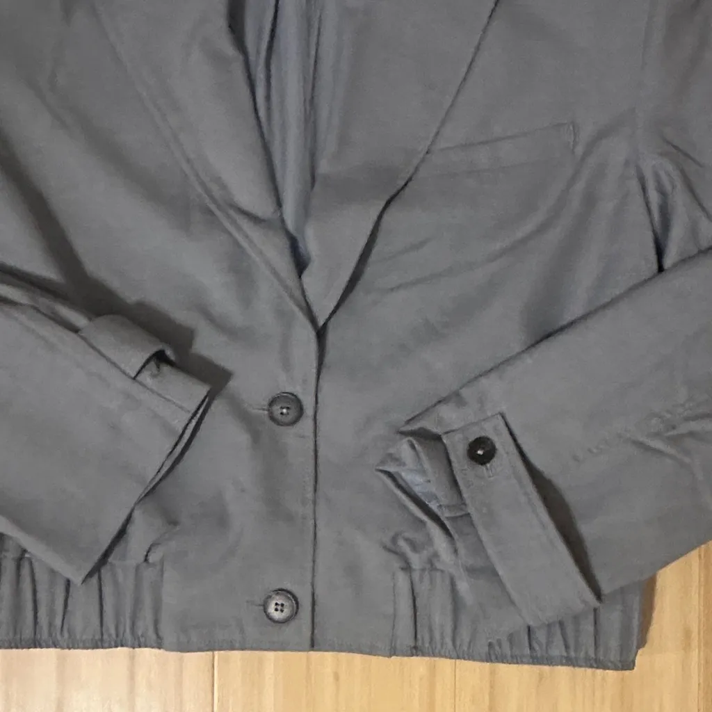 NWOT Agnes Solid Jacket in Heather Grey - Image 6