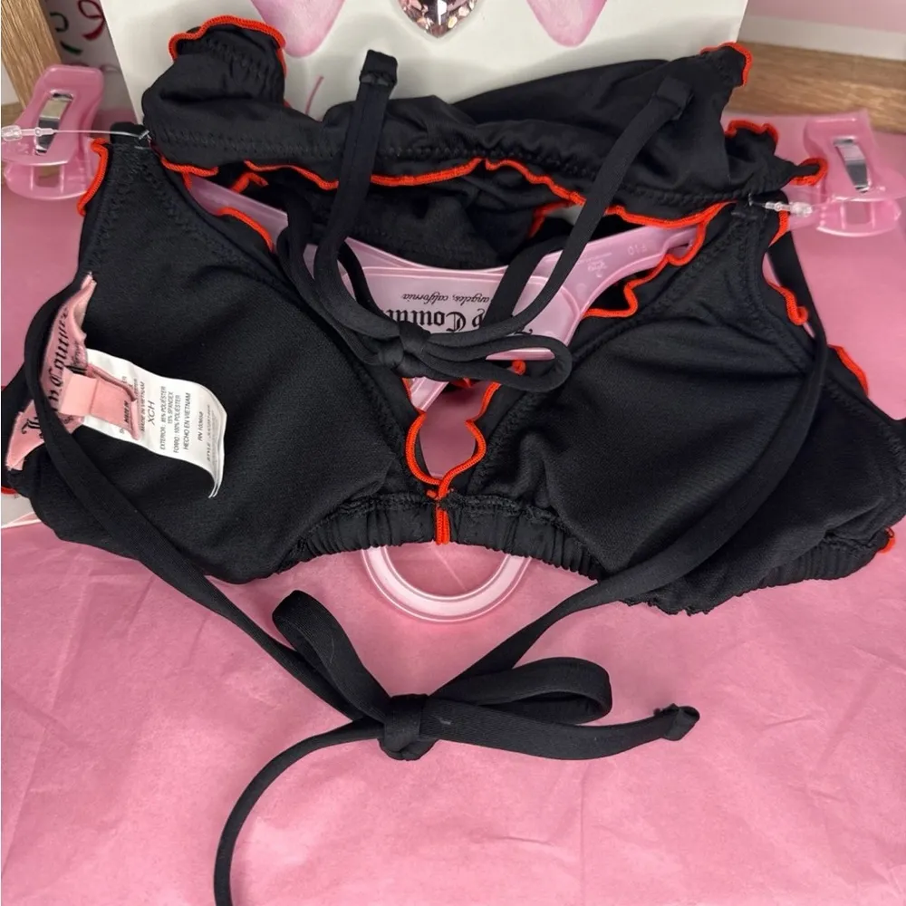 Juicy Couture Cherry Bikini Bathing Suit XS - Image 5