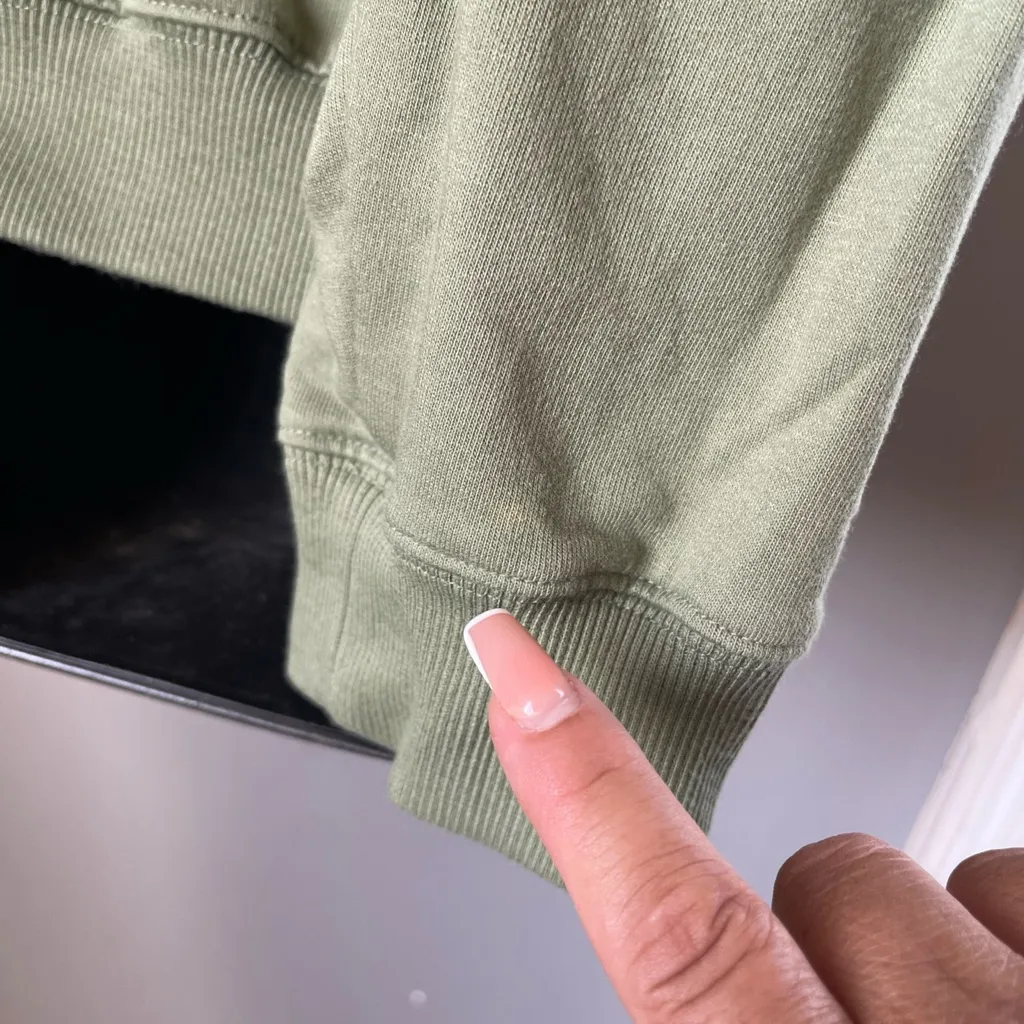 Alfred Dunner Olive Floral Bomber Jacket - Image 6