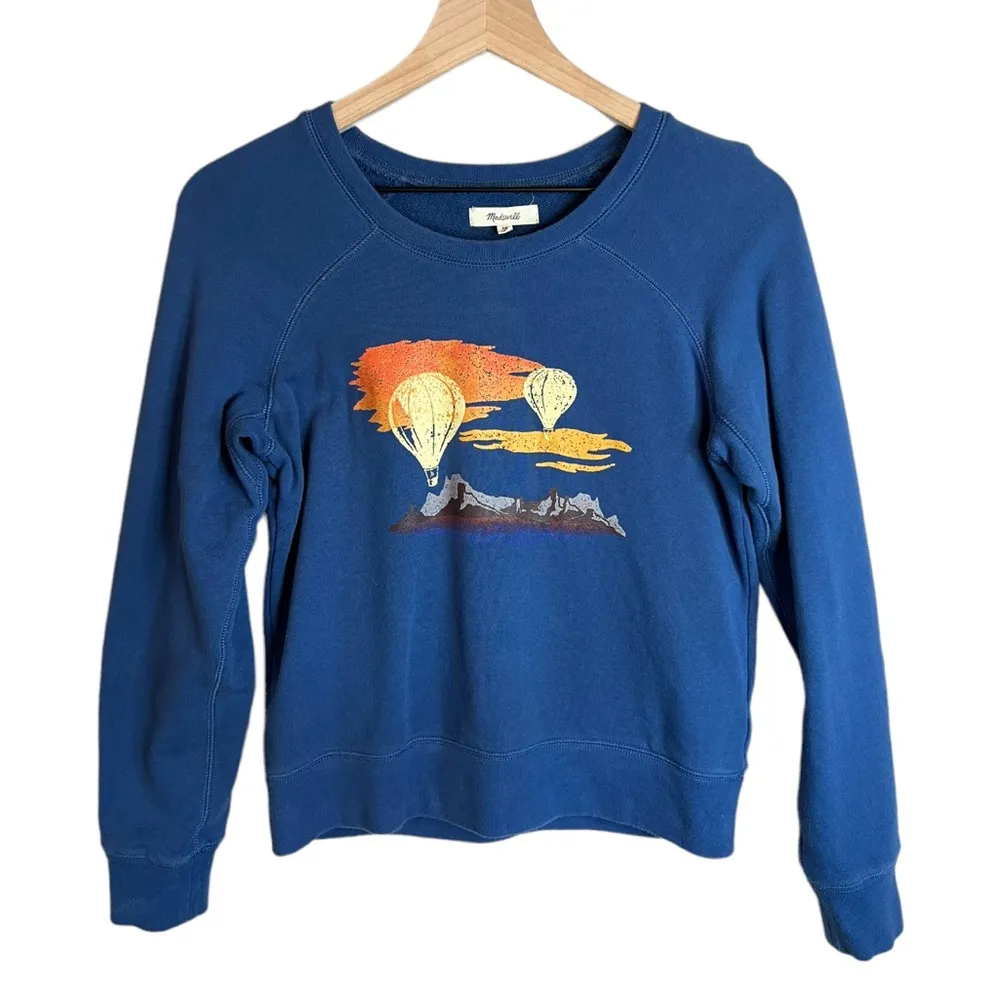 Balloon Festival Graphic Shrunken Sweatshirt - Image 3