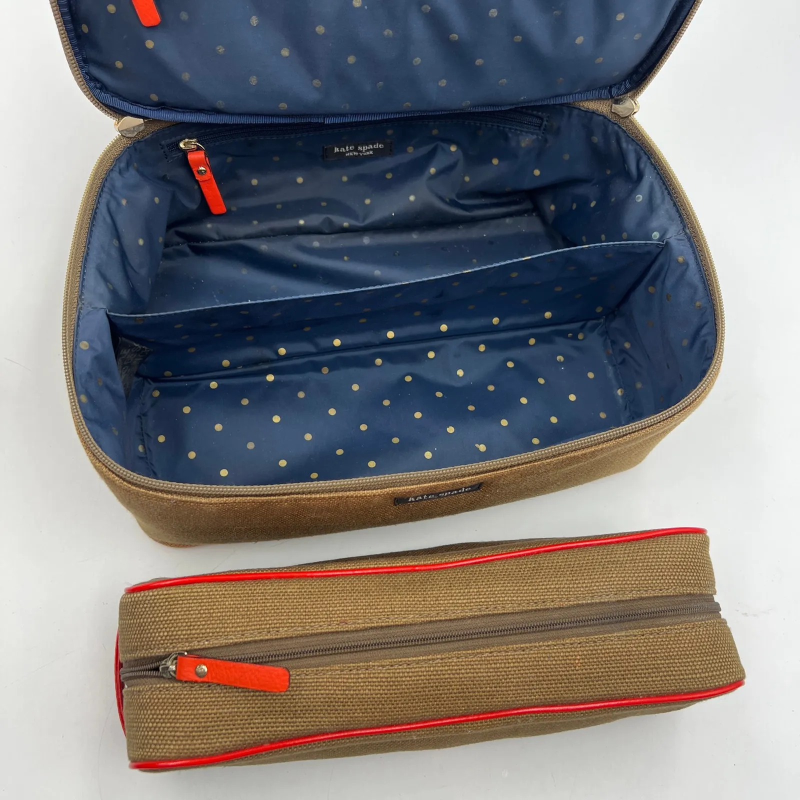 Kate Spade Cosmetic Travel Train Case & Dopp Kit - Image 3