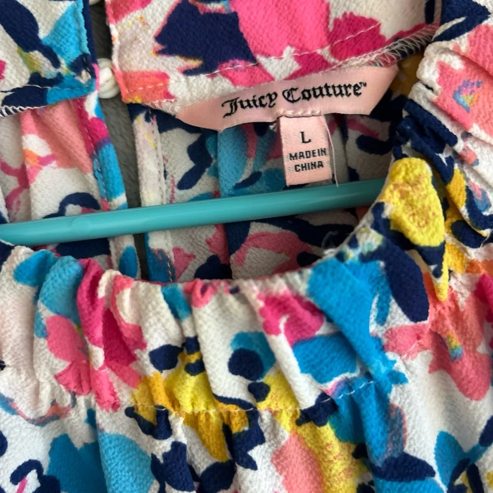 Vintage Juicy Couture Floral Dress Women’s Large - Image 3