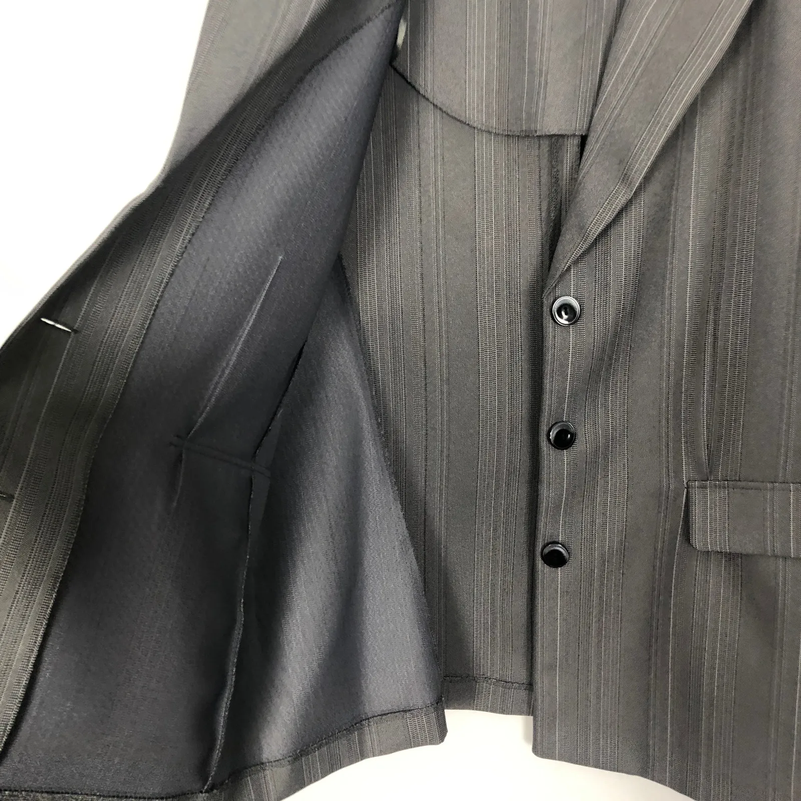 Danny & Nicole  Women's Gray Blazer Jacket Size 18 - Image 5