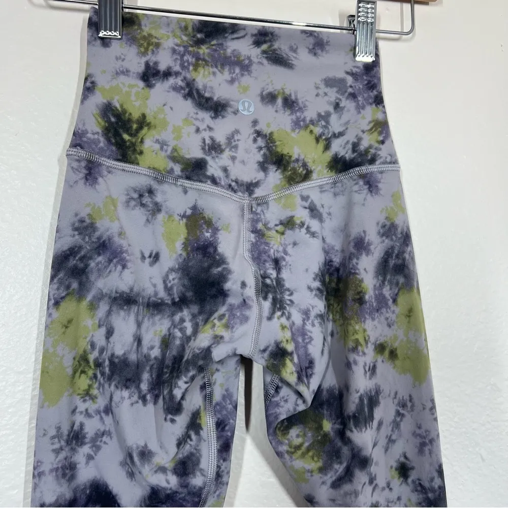 Lululemon  Radial Tie Dye Mauve Grey Multi Align High-Rise Pant 28" - Image 9