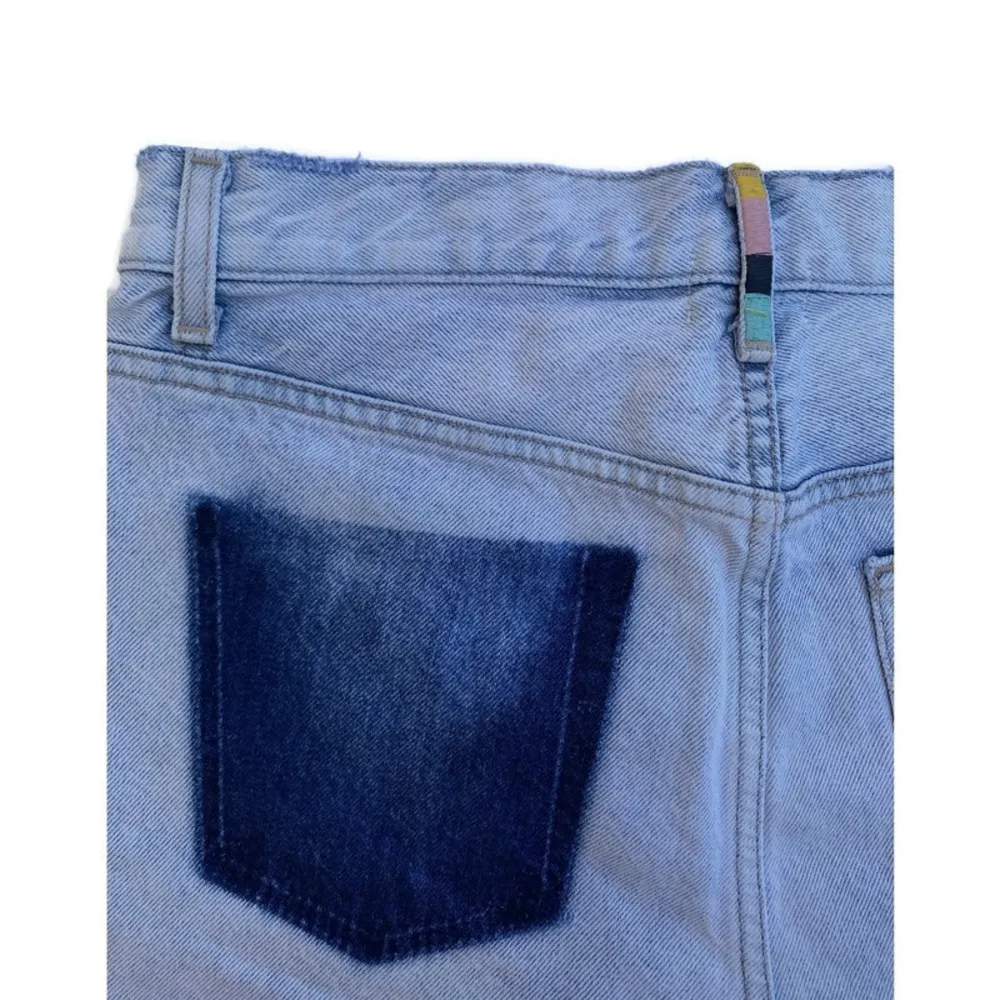 Splendid x Margherita Missoni Embroidered Distressed Denim Shorts - Image 6