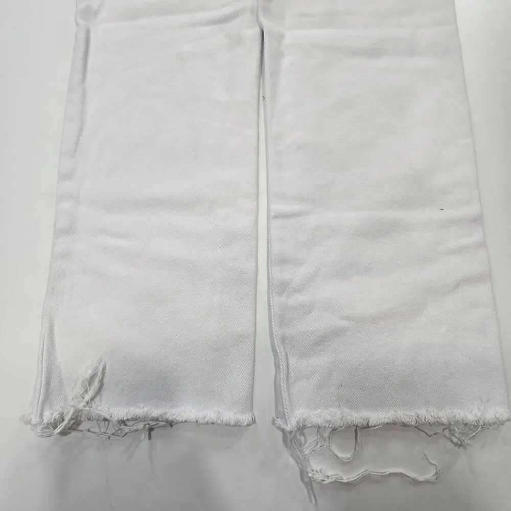 Superdown Dylan Straight Denim Jean in White Size 28 - Image 11