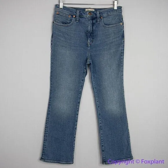 NEW Madewell Cali‎ Demi-Boot Jeans in Dorrance Wash: TENCEL™ Denim Edition, 24 - Image 4