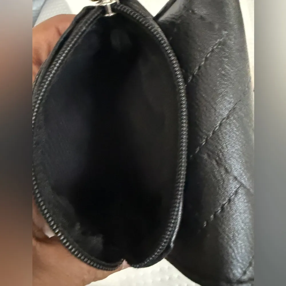 Tahari Black Quilted Wallet - Image 9