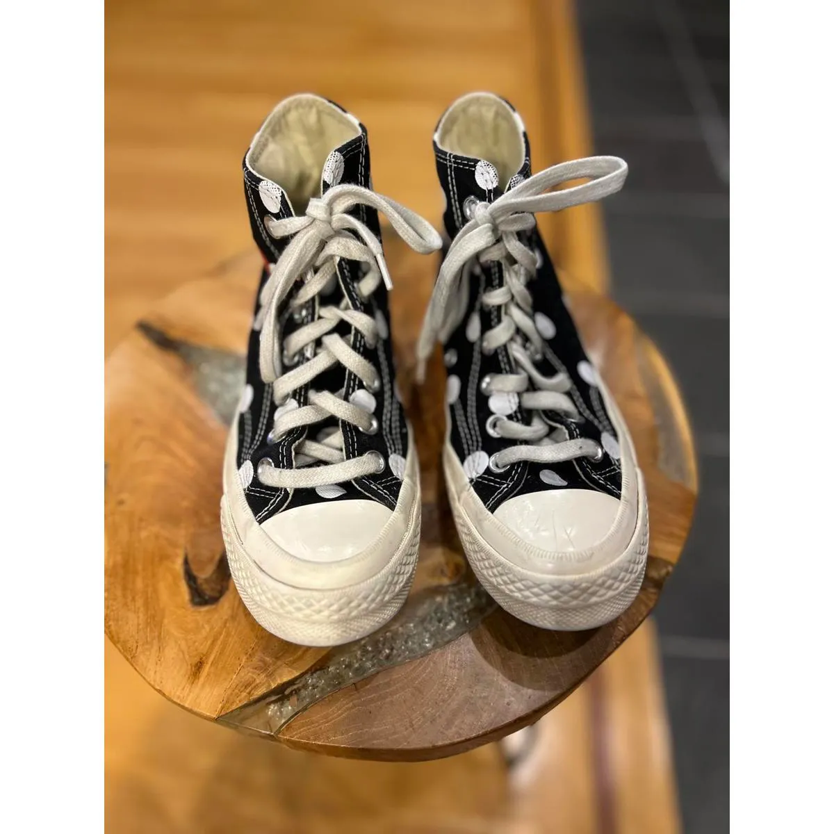 Comme des Garçons PLAY CdG Play x Converse High-Top Sneakers - Image 4