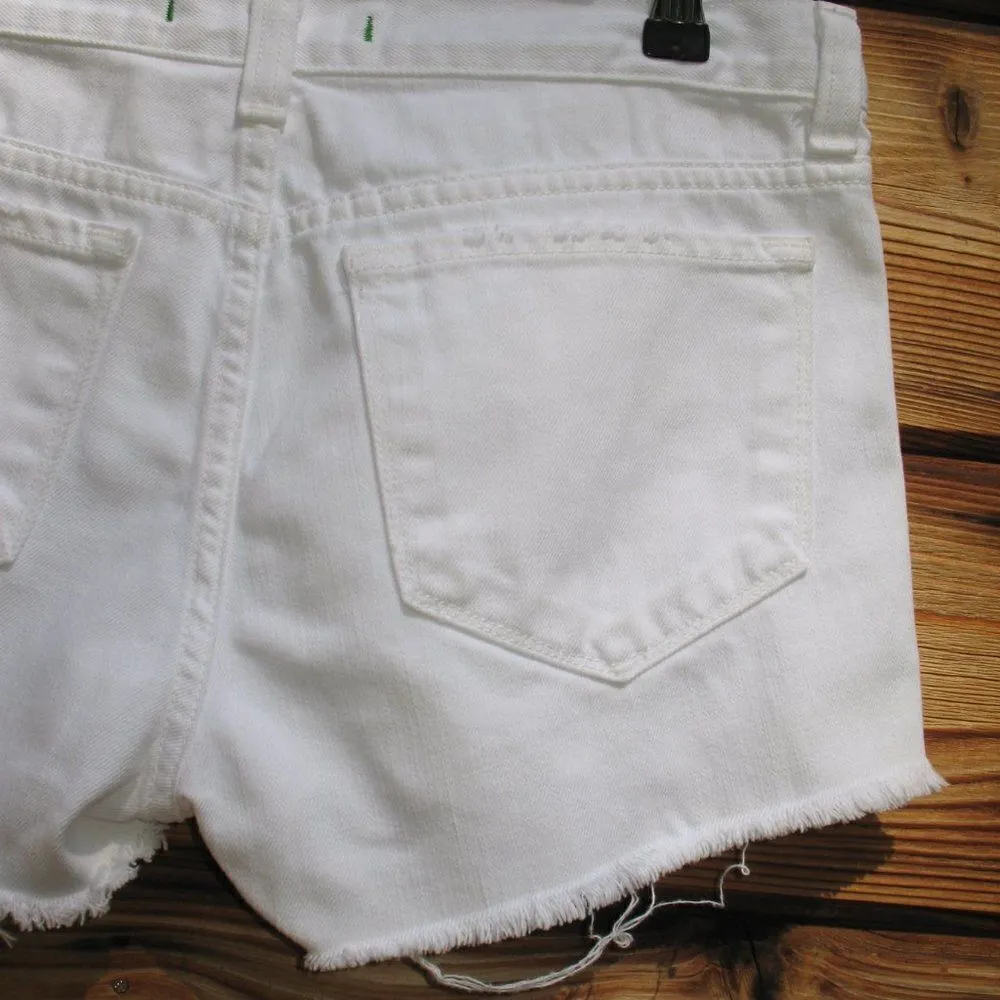 J Brand Cut Off Distressed Vixen Shorts - Image 7