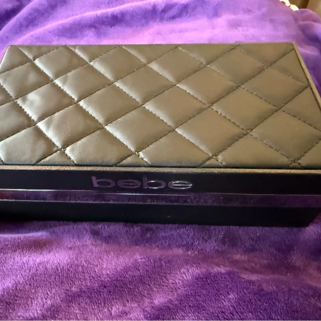 Bebe Gold Tone Watch and Bracelet Set NWT - Image 2